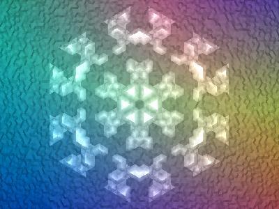 Download Snowflake Crystal 3d screensaver