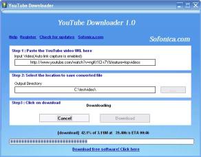 Download Sofonica YouTube Downloader