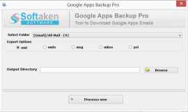 Softaken Google Apps Backup Pro