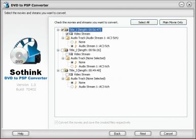 Download Sothink DVD to PSP Converter