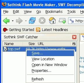Download Sothink SWF Catcher for Firefox - Free