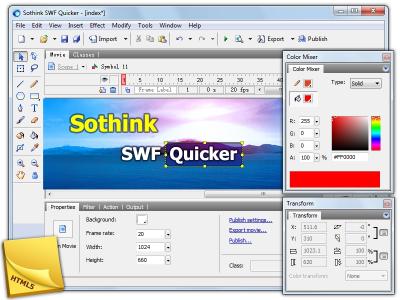 Download Sothink SWF Quicker