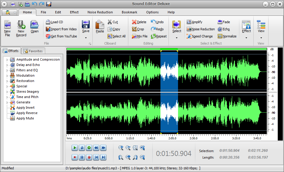 edit audio file details online