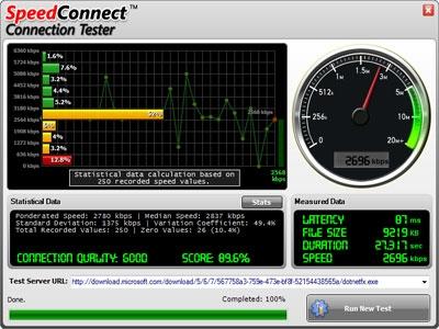 Download SpeedConnect Connection Tester