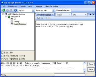 Download SQL Script Builder
