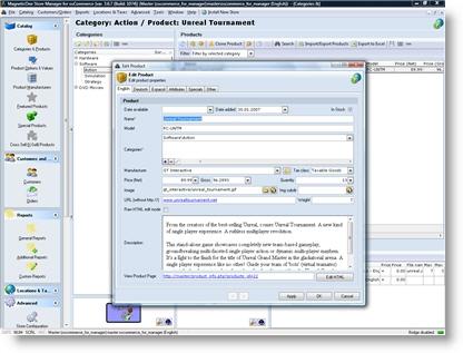 Download Store Manager for osCommerce