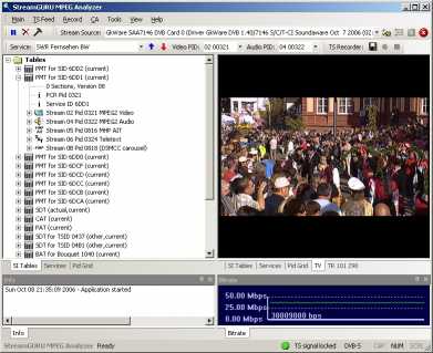 Download StreamGuru MPEG & DVB Analyzer