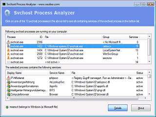 Download Svchost Process Analyzer