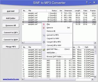 Download SWF to MP3 Converter