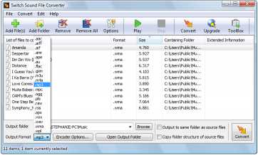 Download Switch Audio File Converter