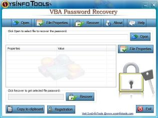 Download SysInfoTools VBA Password Recovery