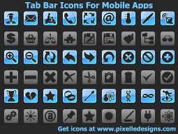 TabBar Icons For Mobile Apps