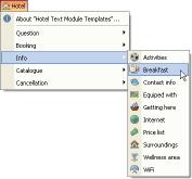 Download Templates for Hotel Helpdesk texts