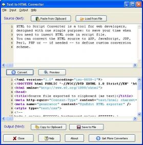 Download Text to HTML Converter