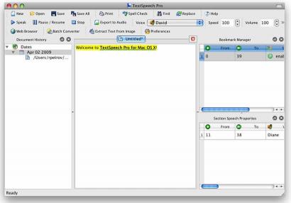Download TextSpeech Pro Elements for Mac OS X