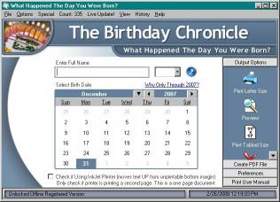 Download The Birthday Chronicle