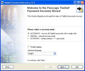 Download TheBat! Password Recovery