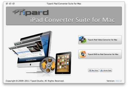 Tipard iPad Converter Suite for Mac