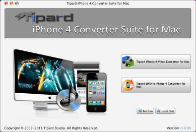 Tipard iPhone 4G Converter Suite for Mac