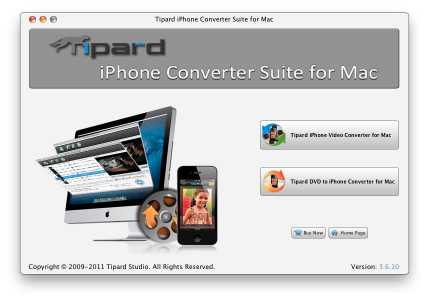 Tipard iPhone Converter Suite for Mac