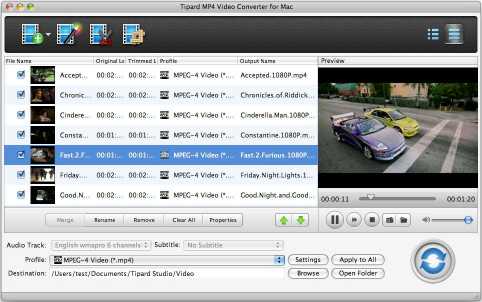 Tipard MP4 Video Converter for Mac