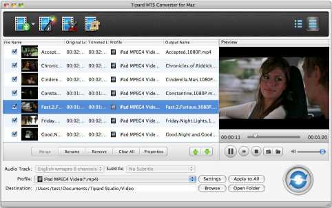 Tipard MTS Converter for Mac