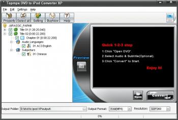 Download TopMXP DVD to PSP Converter