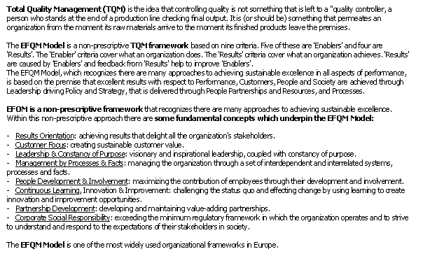 Total Quality Management Software