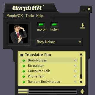 Download Translator Fun Voices - MorphVOX Add-on