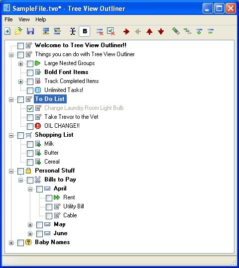 Download Tree View Outliner
