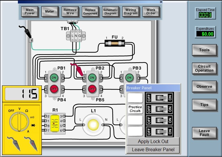 Troubleshooting Basic Electrical Circuit  