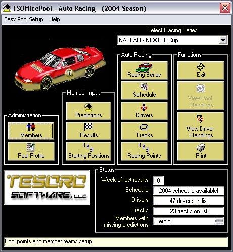 Download TSOfficePool - Auto Racing