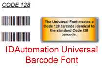 Download Universal Barcode Font Advantage