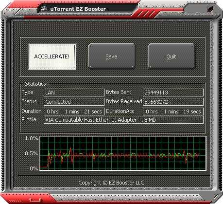 Download uTorrent EZ Booster