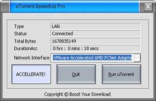 Download uTorrent SpeedUp Pro