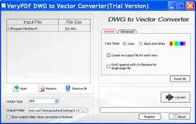 VeryPDF DWG to Vector Converter