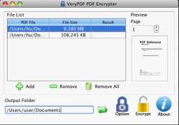 VeryPDF PDF Encrypter for Mac