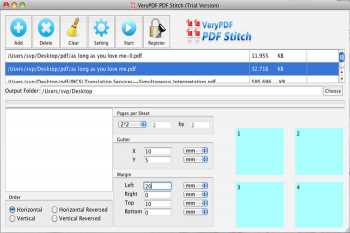 VeryPDF PDF Stitcher for Mac