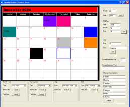Download VISCOM Calendar ActiveX Control SDK