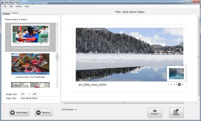 Download Web Album Maker