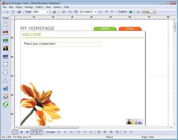 Download WebDwarf Free Web Page Maker