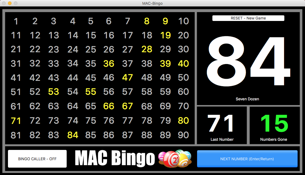download bingo caller software free