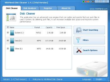 Download WinMend Disk Cleaner