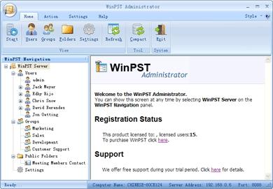 Download WinPST Share Outlook