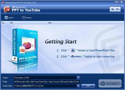Download Wondershare PPT to YouTube
