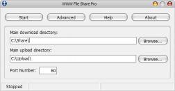 Download WWW File Share Pro