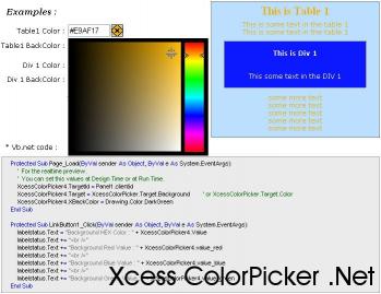 Download Xcess Colorpicker.Net