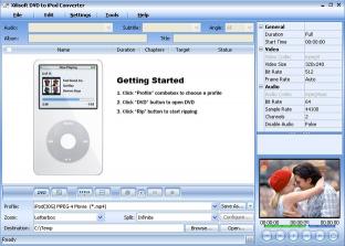 Download Xilisoft DVD to iPod Converter f4.02