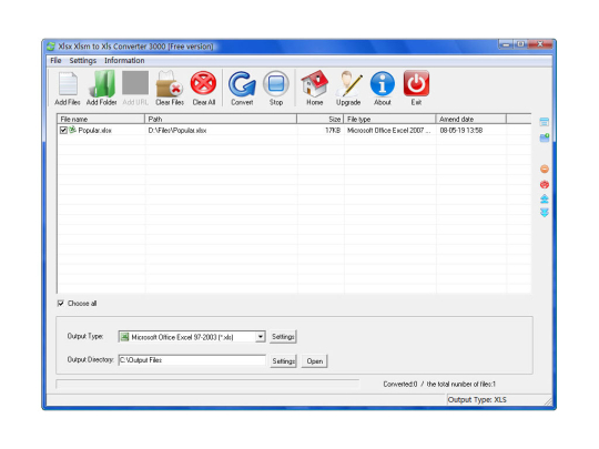 Xlsx Xlsm To Xls Converter 3000 Standaloneinstaller Com