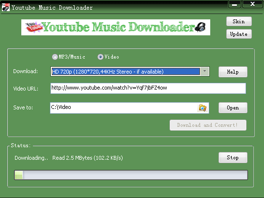 convert youtube music to mp3 windows